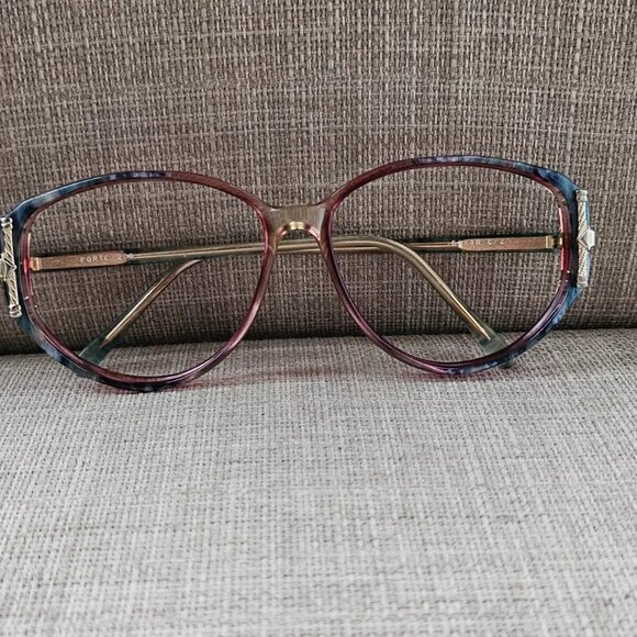 Vintage Forte Women Eyeglasses Frame Multi Color Glasses 56[]18 Eyewear main image 8